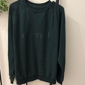Men's c’est normal Forest Green Crewneck Sweatshirt